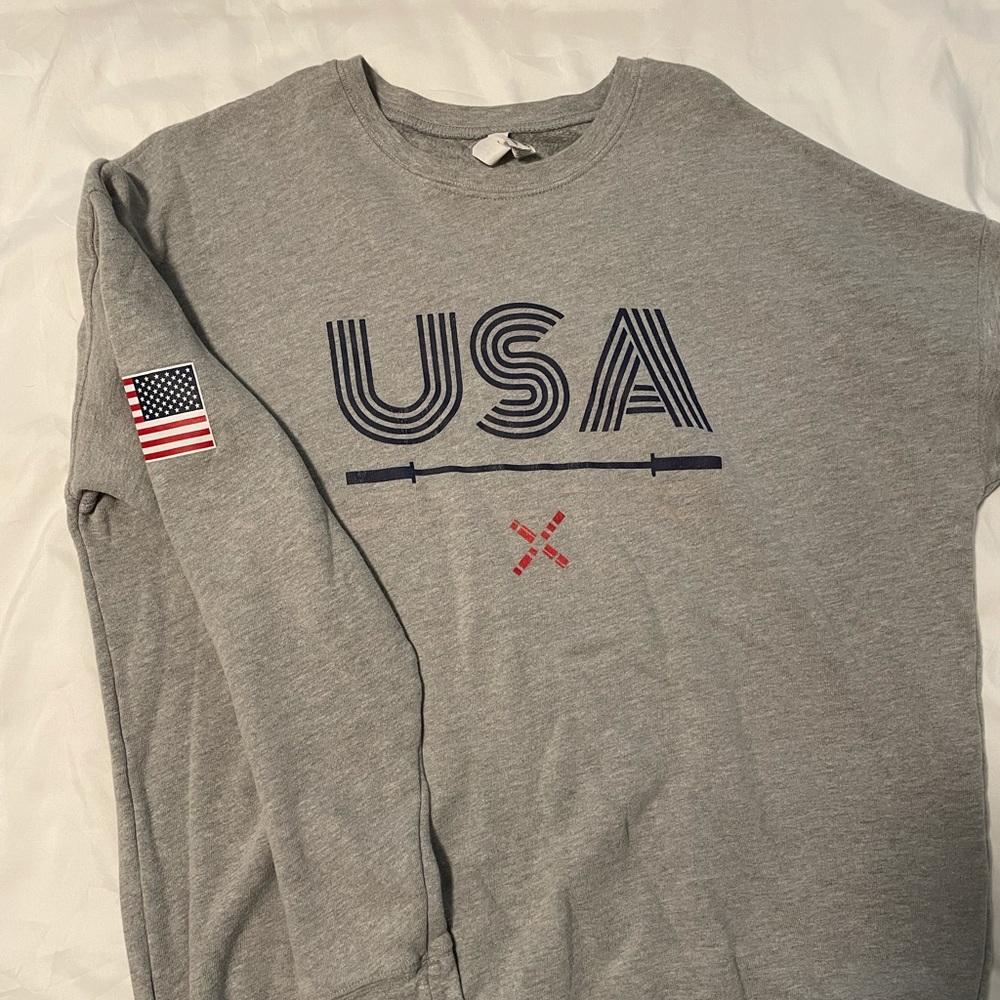 USA weightlifting sweatshirt